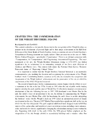 Chapter Two: the Commemoration of the Wright Brothers, 1926-1941