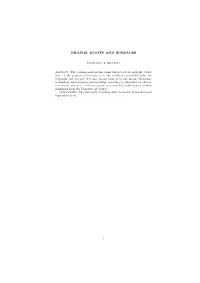 Graphs, Knots and Surfaces
