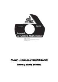 Volume 3 (2010), Number 2