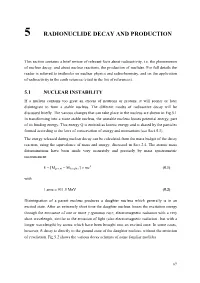 Abundance and Radioactivity of Unstable Isotopes