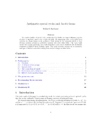 Arithmetic Special Cycles and Jacobi Forms
