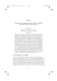 Chapter 1 Geometric Generalizations of the Tonnetz and Their Relation To