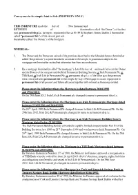 Conveyance in Fee Simple Joint to Sole (PROPERTY ONLY)