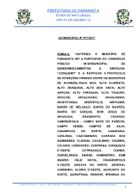 Decreto Municipal N