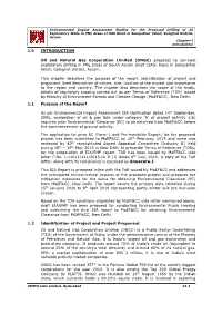 ONGC) Proposes to Carryout Exploratory Drilling in PML Areas of South Assam Shelf (SAS) Block in Sarupathar Tehsil, Golaghat District, Assam