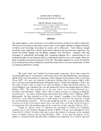 WHAT IS an E-TUTORIAL? an Innovation for the 21St Century