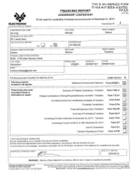 Financing Report T-F-Lc