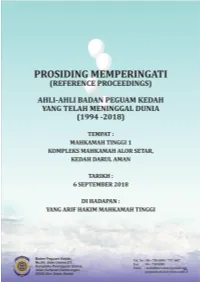 Reference Proceedings Kedah.6Sept18.Pdf
