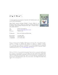 A Clinical Approach to the Diagnosis of Patients with Leukodystrophies and Genetic Leukoencephelopathies
