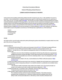 CO2 Euthanasia Guide