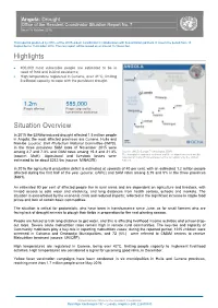 Highlights Situation Overview