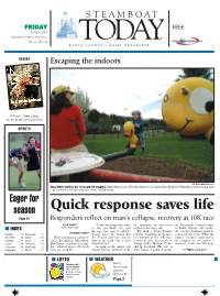 Quick Response Saves Life