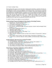 Eicher Exam Lists Page 1 of 6 List 1: Feminist