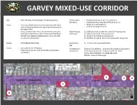 Garvey Mixed-Use Corridor