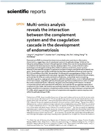 Multi‐Omics Analysis Reveals the Interaction Between The