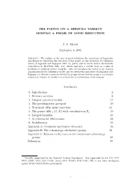 The Points on a Shimura Variety Modulo a Prime of Good Reduction
