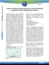 Carbon Application Note 01