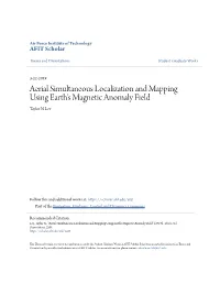Aerial Simultaneous Localization and Mapping Using Earth's Magnetic Anomaly Field Taylor N