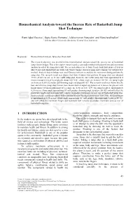 Biomechanical Analysis Toward the Success Rate of Basketball Jump Shot Technique