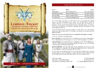 Lorien Trust and Some Include Special Deals and Discounts for Early and Multiple Event Deals