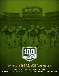 LOS ANGELES RAMS (7-0) with the CALL Sunday, Oct