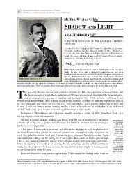 Mifflin Wistar Gibbs, Shadow and Light: an Autobiography, 1902