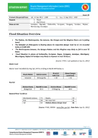 This Situation Report Report Is Prepared by DMIC, CDMP II