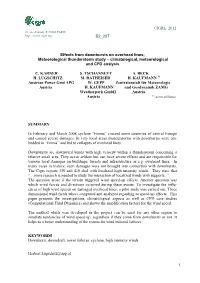 Climatological, Meteorological and CFD Analysis