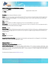 HUMAN INTERLEUKIN-29/INTERFERON-LAMBDA 1 Product Number: 11825-1 Lot Number: 5620 Expiration Date: October 2, 2013 Size: 25 Μg