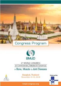 Congress Program