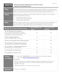 GM Financial Privacy Notice 04.07.2020