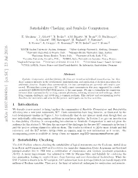 Satisfiability Checking and Symbolic Computation