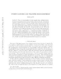 Arxiv:1709.01693V2 [Math.AC] 14 May 2018 Togypiaymnis Rl Ood,C-Monoids