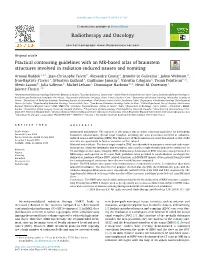 Practical Contouring Guidelines with an MR-Based Atlas Of