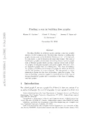 Finding a Sun in Building-Free Graphs
