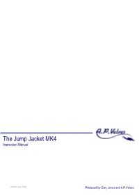 The Jump Jacket MK4 Instruction Manual