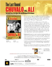 The Last Round CHUVALO Vs