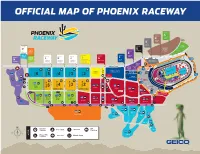 Official Map of Phoenix Raceway