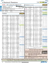 IC Sockets & Transistors