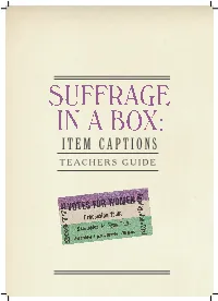 Item Captions Teachers Guide