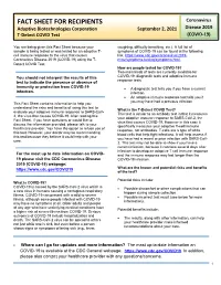 Adaptive Tdetect Fact Sheet for Recipient