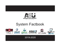 Arkansas State University System 2019-2020 Factbook