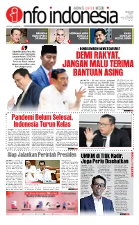 Demi Rakyat, Jangan Malu Terima Bantuan Asing
