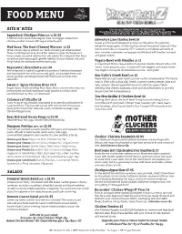 Manor Menus July 2