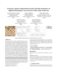 Towards a Game-Independent Model and Data-Structures in Digital Board Games: an Overview of the State-Of-The-Art