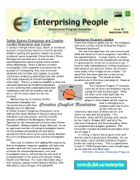 Enterprise Program Update