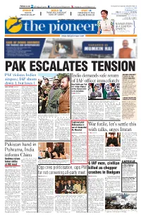 War Futile, Let's Settle This with Talks, Urges Imran