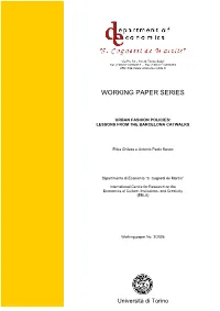 Working Paper Series