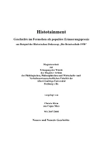 Histotainment