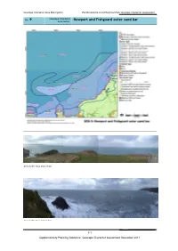 Newport and Fishguard Outer Sand Bar Area Name